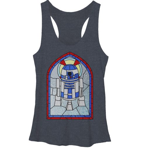 Women’s Star Wars R2-D2 Stained Glass Racerback Tank Top