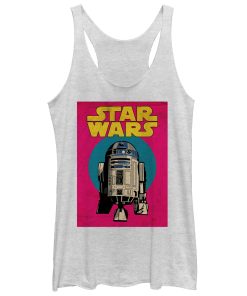 Women’s Star Wars R2-D2 Trading Card Racerback Tank Top