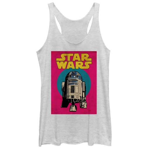 Women’s Star Wars R2-D2 Trading Card Racerback Tank Top