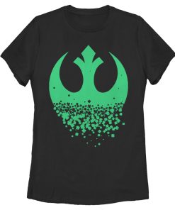 Women’s Star Wars Rebel Symbol Clover Fade T-Shirt