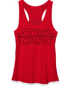 Women’s Star Wars Sleek Movie Logo Racerback Tank Top