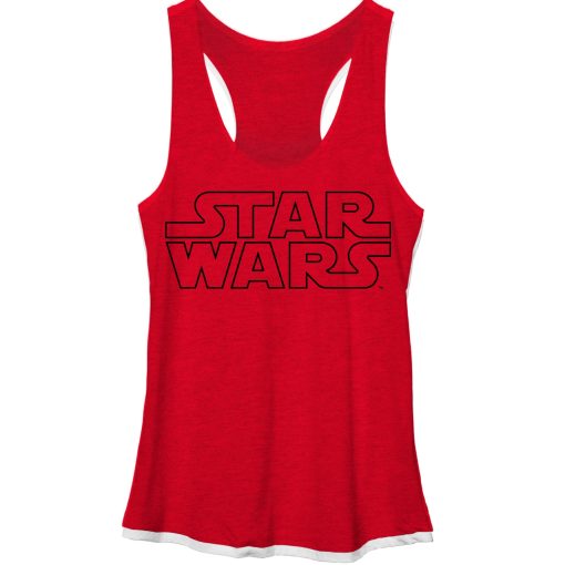 Women’s Star Wars Sleek Movie Logo Racerback Tank Top