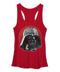 Women’s Star Wars Stained Glass Darth Vader Racerback Tank Top