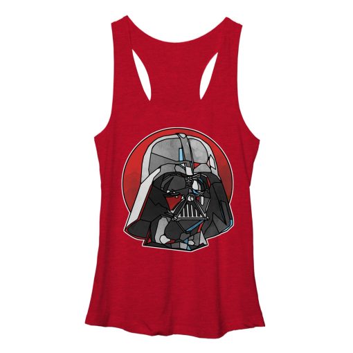 Women’s Star Wars Stained Glass Darth Vader Racerback Tank Top