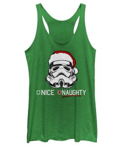 Women’s Star Wars Stormtrooper Naughty List Racerback Tank Top