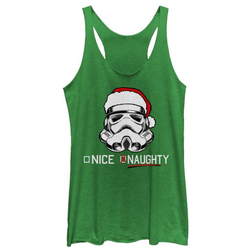 Women’s Star Wars Stormtrooper Naughty List Racerback Tank Top