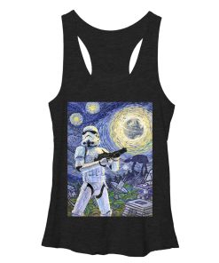 Women’s Star Wars Stormtrooper Starry Night Racerback Tank Top