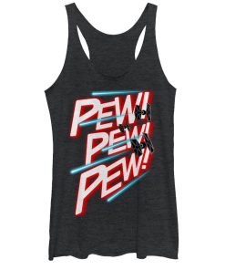 Women’s Star Wars TIE Fighter Pew Pew Pew Racerback Tank Top