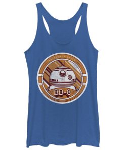 Women’s Star Wars The Force Awakens BB-8 Astromech Droid Round Racerback Tank Top