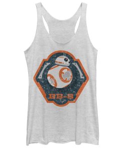 Women’s Star Wars The Force Awakens BB-8 Badge Racerback Tank Top