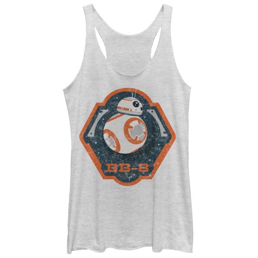 Women’s Star Wars The Force Awakens BB-8 Badge Racerback Tank Top