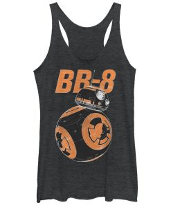 Women’s Star Wars The Force Awakens BB-8 On the Move Racerback Tank Top