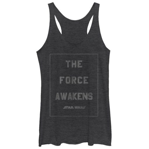 Women’s Star Wars The Force Awakens Box Racerback Tank Top