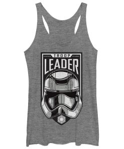 Women’s Star Wars The Force Awakens Captain Phasma Troop Leader Racerback Tank Top