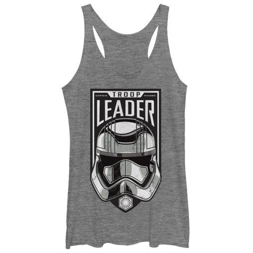 Women’s Star Wars The Force Awakens Captain Phasma Troop Leader Racerback Tank Top