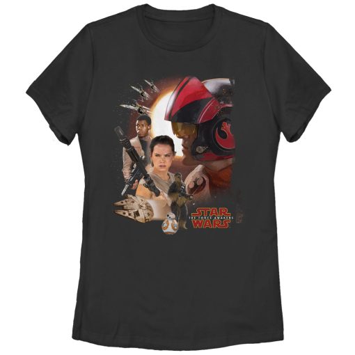 Women’s Star Wars The Force Awakens Characters T-Shirt