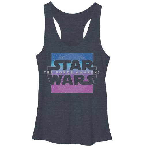 Women’s Star Wars The Force Awakens Constellation Logo Racerback Tank Top