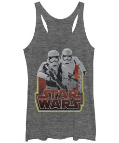 Women’s Star Wars The Force Awakens First Order Stormtroopers Racerback Tank Top