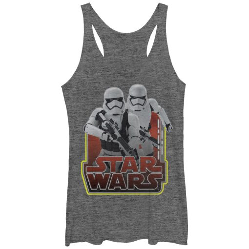 Women’s Star Wars The Force Awakens First Order Stormtroopers Racerback Tank Top