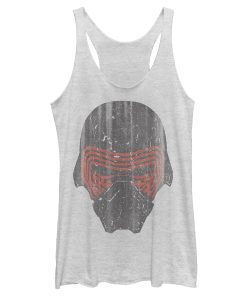 Women’s Star Wars The Force Awakens Kylo Ren Mask Racerback Tank Top