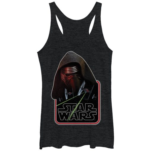 Women’s Star Wars The Force Awakens Kylo Ren TIE Fighter Racerback Tank Top