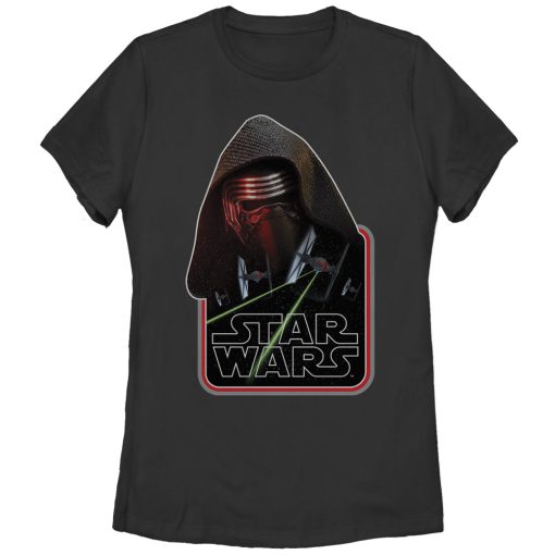 Women’s Star Wars The Force Awakens Kylo Ren TIE Fighter T-Shirt