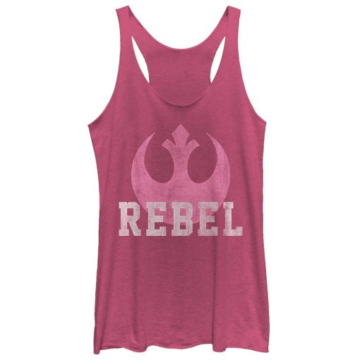 Women’s Star Wars The Force Awakens Rebel Racerback Tank Top