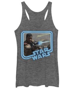 Women’s Star Wars The Force Awakens Retro Finn Racerback Tank Top