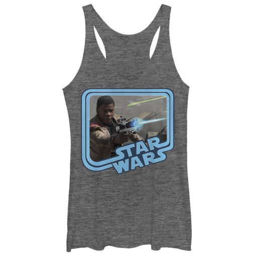 Women’s Star Wars The Force Awakens Retro Finn Racerback Tank Top