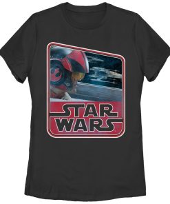 Women’s Star Wars The Force Awakens Retro Poe Dameron T-Shirt