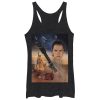 Women’s Star Wars The Force Awakens Rey Collage Racerback Tank Top