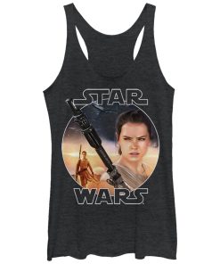 Women’s Star Wars The Force Awakens Rey Jakku Racerback Tank Top