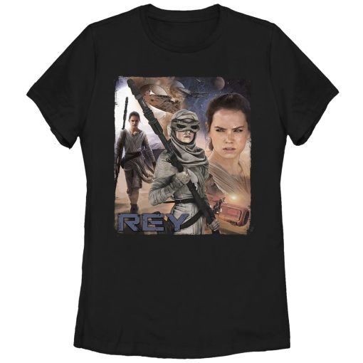 Women’s Star Wars The Force Awakens Rey T-Shirt