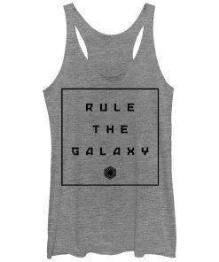 Women’s Star Wars The Force Awakens Rule the Galaxy Racerback Tank Top