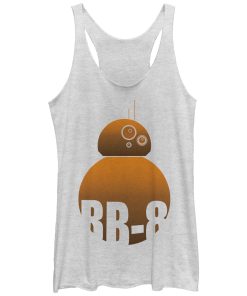 Women’s Star Wars The Force Awakens Simple BB-8 Racerback Tank Top