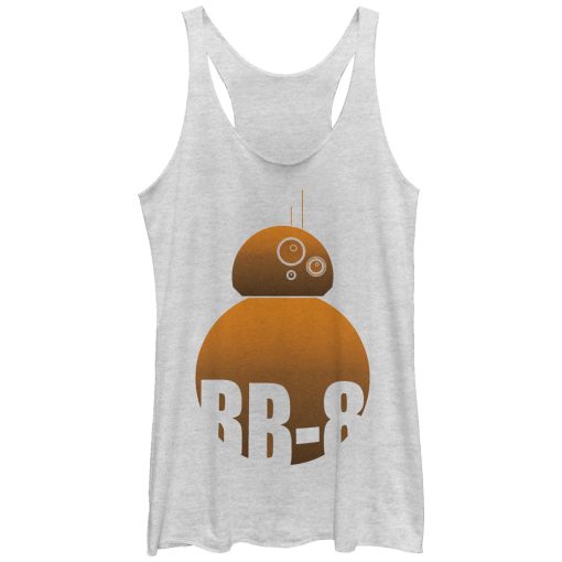 Women’s Star Wars The Force Awakens Simple BB-8 Racerback Tank Top