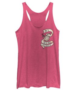 Women’s Star Wars The Force Awakens Valentine BB-8 Droid of Your Dreams Racerback Tank Top
