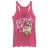 Women’s Star Wars The Force Awakens Valentine BB-8 Good Times Roll Racerback Tank Top
