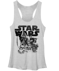 Women’s Star Wars The Force Awakens Vintage Racerback Tank Top