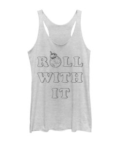 Women’s Star Wars The Last Jedi BB-8 Roll Racerback Tank Top