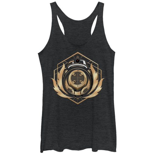 Women’s Star Wars The Last Jedi BB-9E Flames Racerback Tank Top