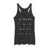 Women’s Star Wars The Last Jedi Beware Dark Side Distort Racerback Tank Top
