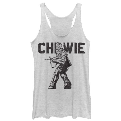 Women’s Star Wars The Last Jedi Chewie Racerback Tank Top