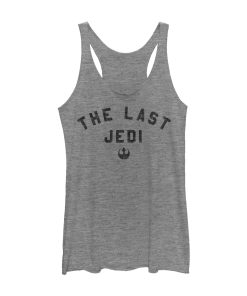 Women’s Star Wars The Last Jedi Classic Text Racerback Tank Top