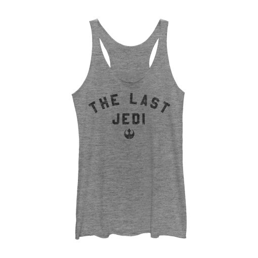 Women’s Star Wars The Last Jedi Classic Text Racerback Tank Top