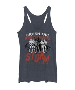 Women’s Star Wars The Last Jedi Crush the Resistance Racerback Tank Top