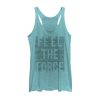 Women’s Star Wars The Last Jedi Feel Force Racerback Tank Top