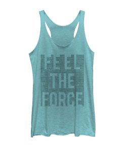 Women’s Star Wars The Last Jedi Feel Force Racerback Tank Top