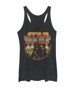 Women’s Star Wars The Last Jedi First Order Retro Racerback Tank Top