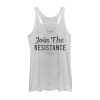 Women’s Star Wars The Last Jedi Join Text Racerback Tank Top